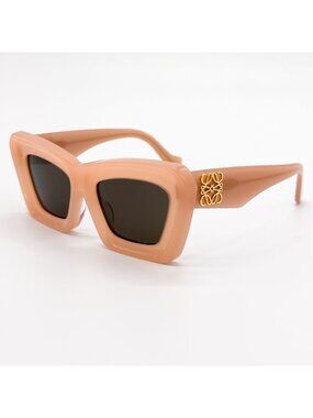 NEW LOEWE SUNGLASSES LW40145F 72E ORANGE WOMEN EYEWEAR